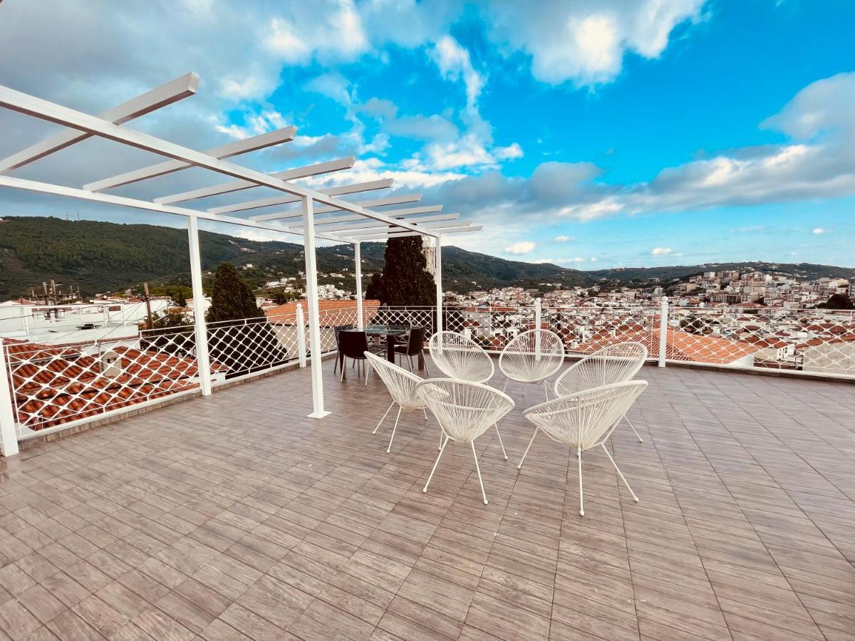 Mare Gaia Apartments Skiáthos Eksteriør bilde