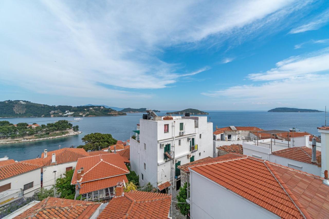 Mare Gaia Apartments Skiáthos Eksteriør bilde