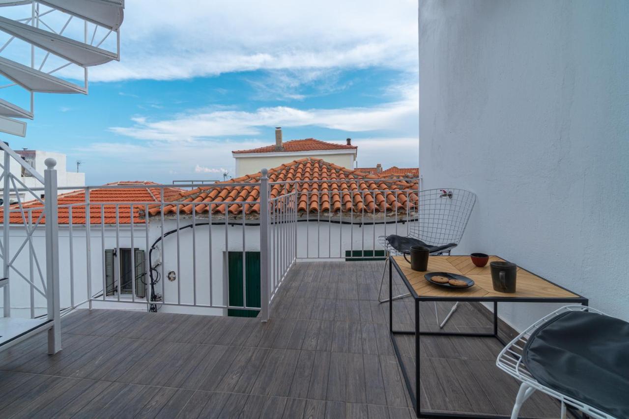 Mare Gaia Apartments Skiáthos Eksteriør bilde