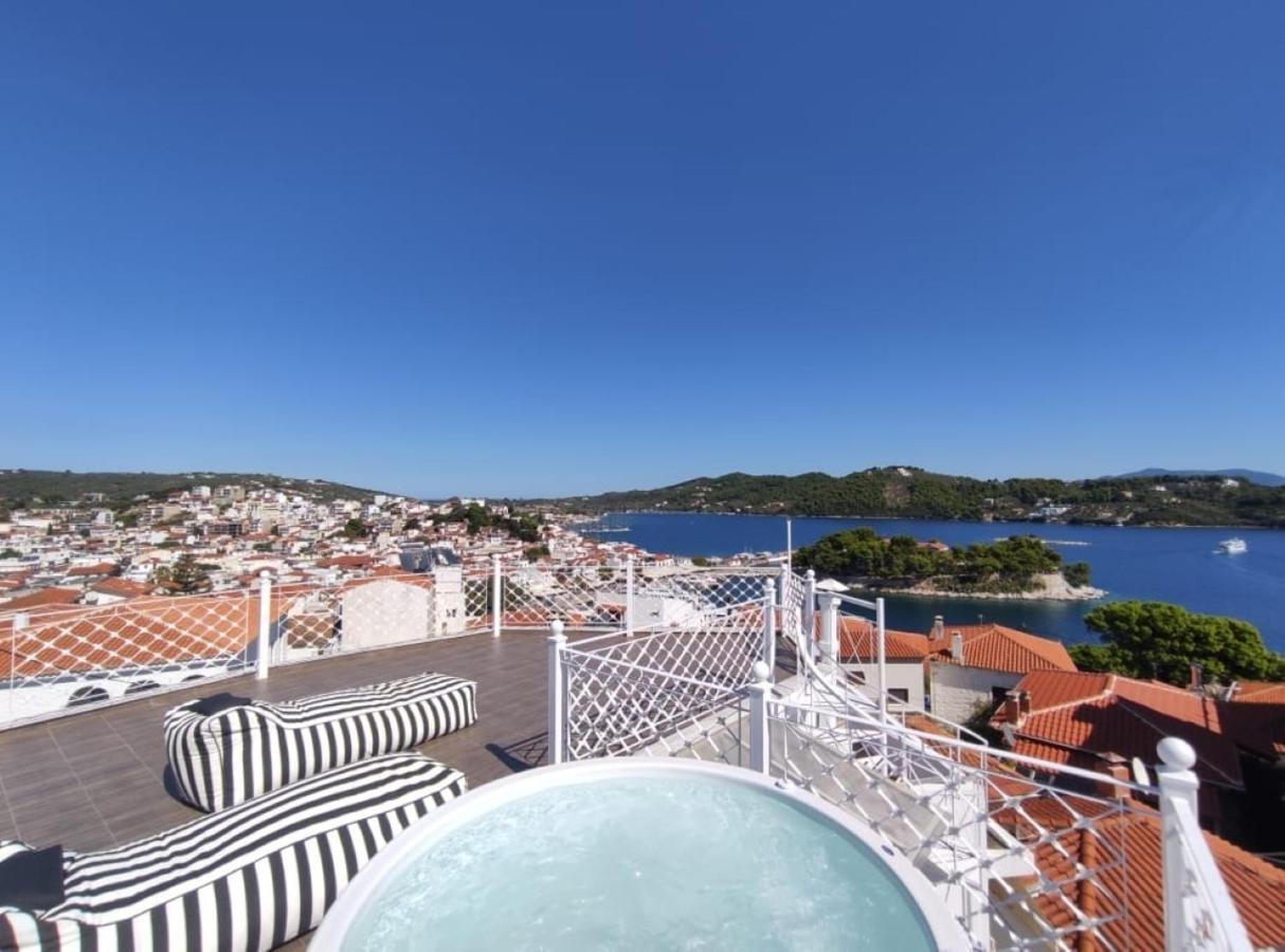 Mare Gaia Apartments Skiáthos Eksteriør bilde